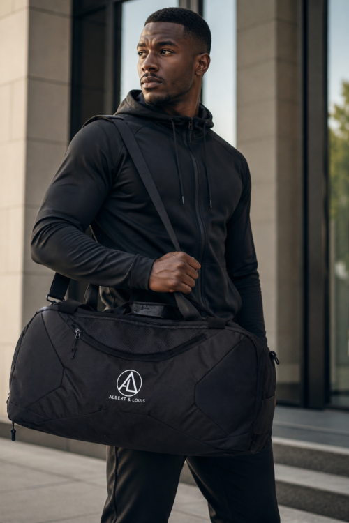 SAC DE SPORT NOIR