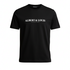 T-Shirt – Noir / Beige