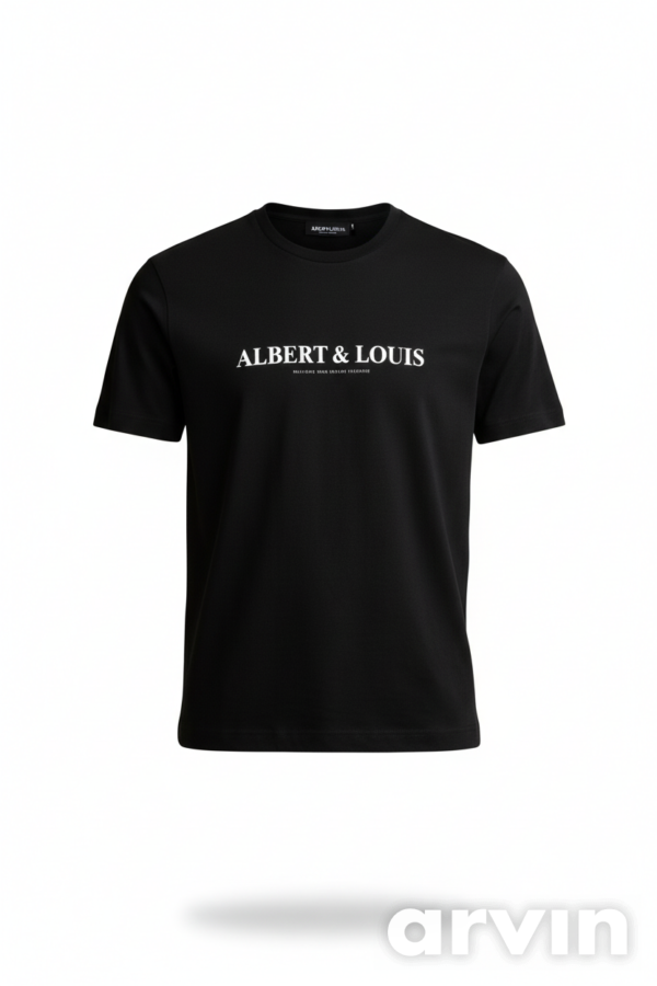 T-Shirt – Black / Beige